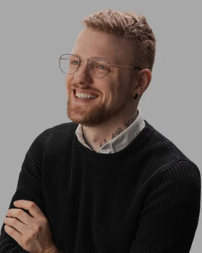 Steven Martz, Creative Director, Takt Agency Headshot 2025