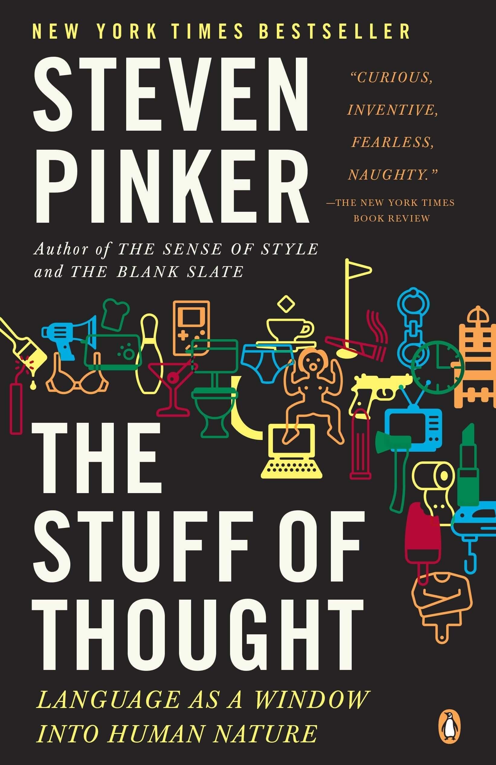 Cover of book The Stuff of Thought by Steven Pinker